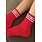 Le Bon Shoppe Embroidered Girlfriend Socks Scarlet + Heart