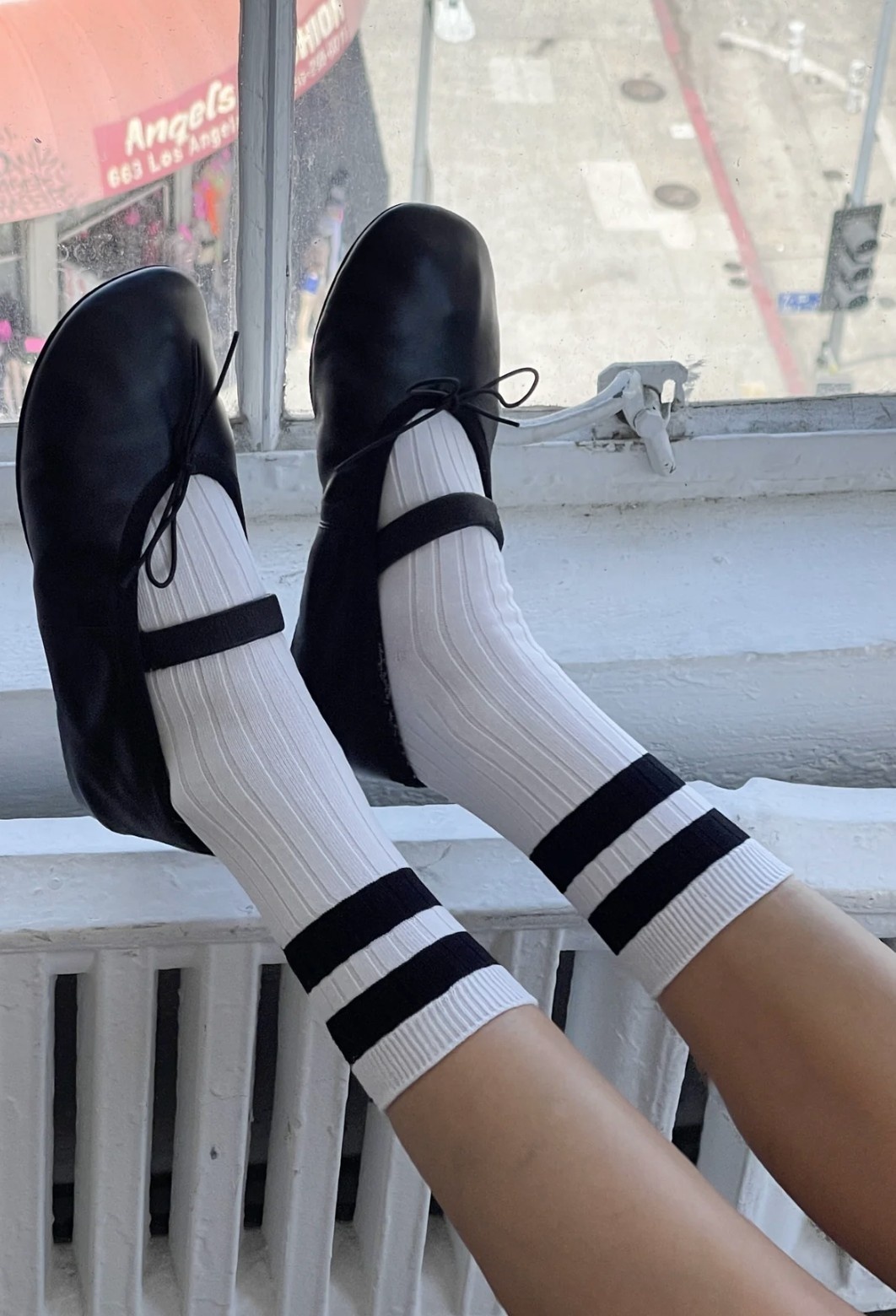 Le Bon Shoppe Her Varsity Socks