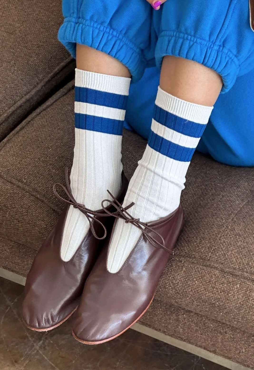 Le Bon Shoppe Her Varsity Socks