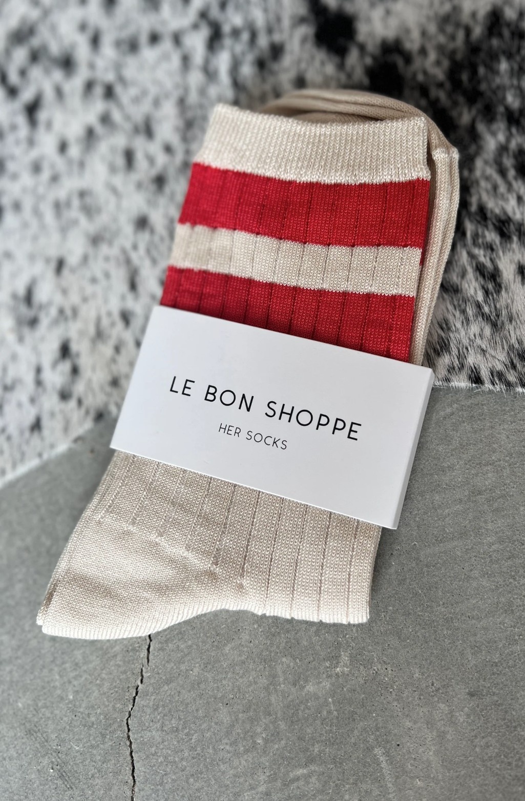 Le Bon Shoppe Her Varsity Socks