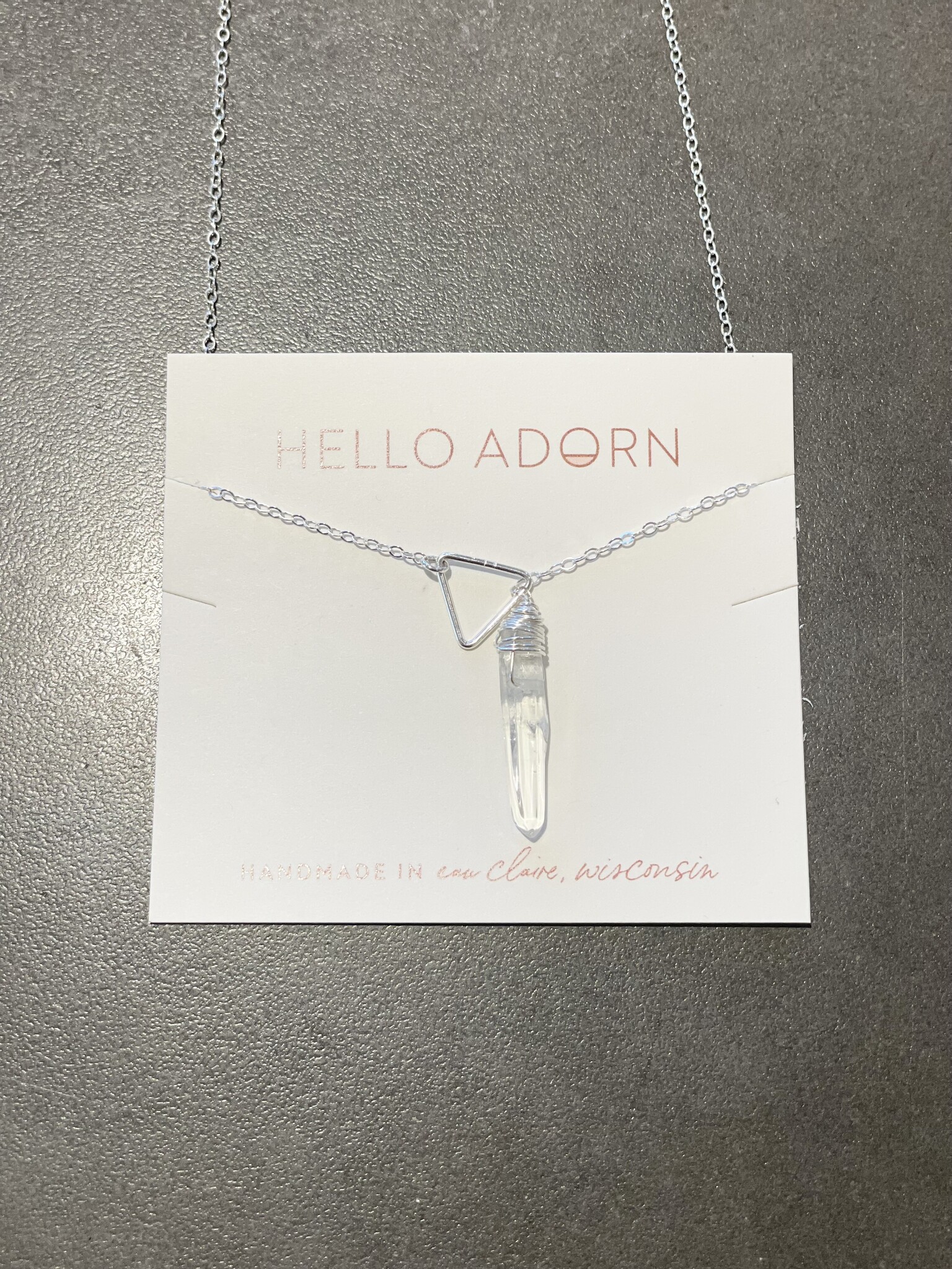 Hello Adorn Nash Lariat Necklace
