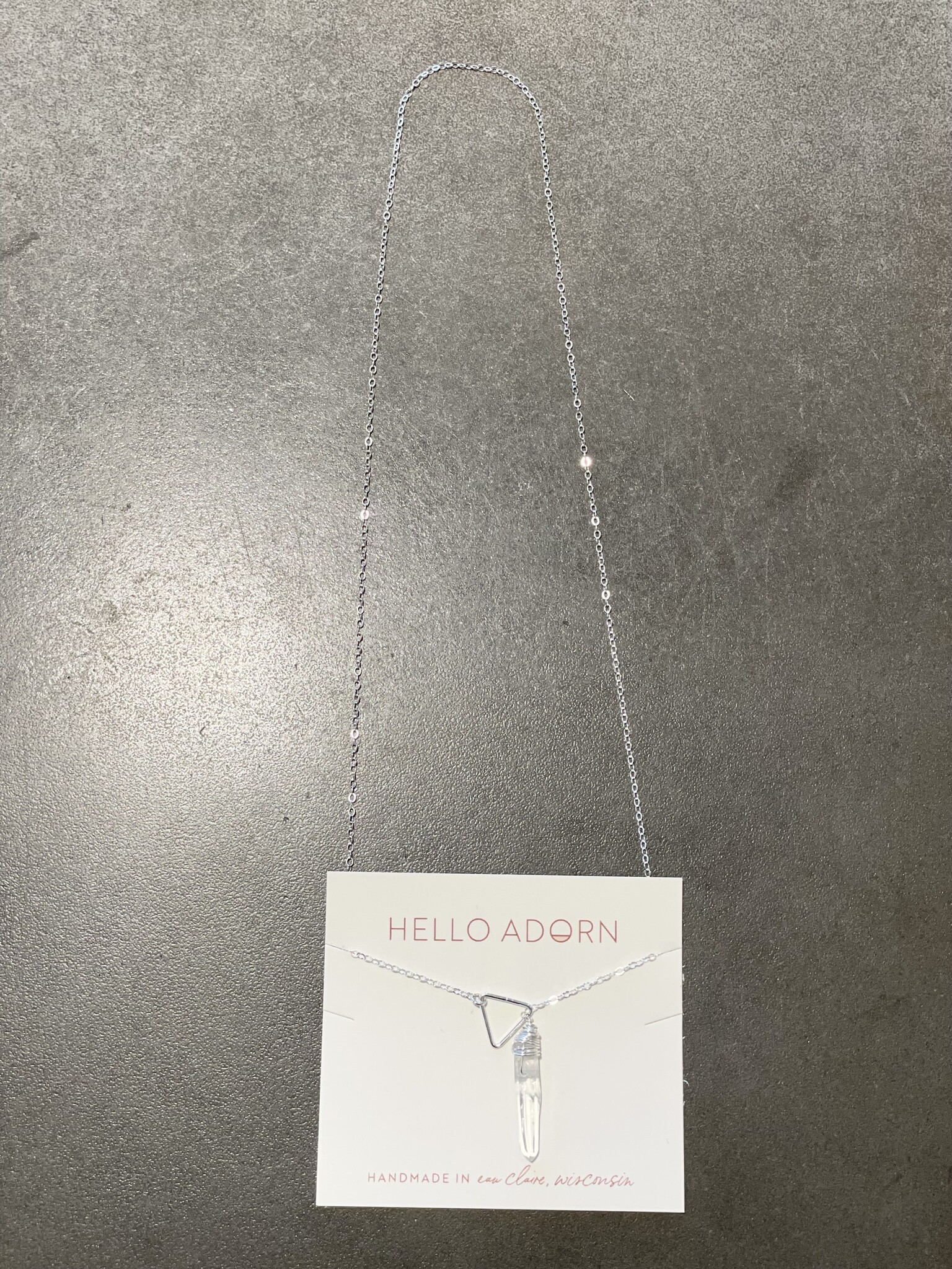 Hello Adorn Nash Lariat Necklace