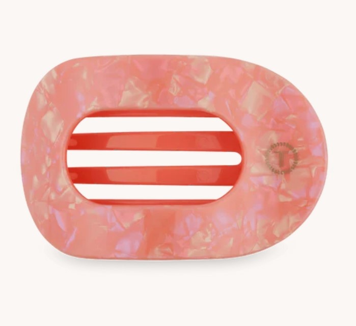 Teleties Small Flat Round Hair Clip