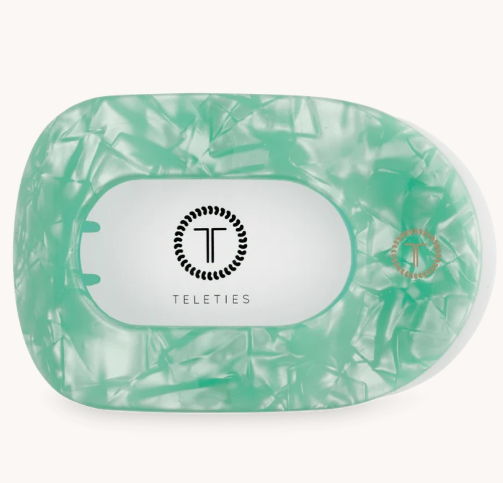 Teleties Large Flat Round Hair Clip