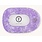 Teleties Large Flat Round Hair Clip