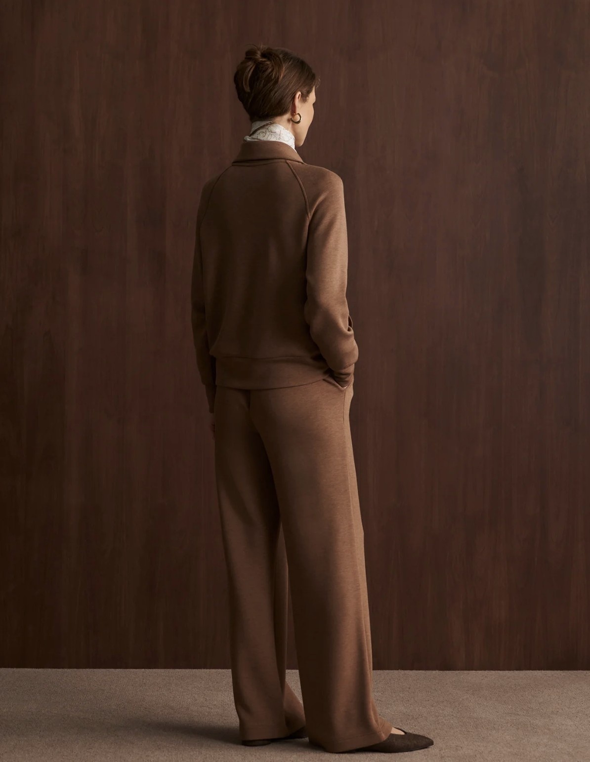 Varley Tyde Zip Through Sweat