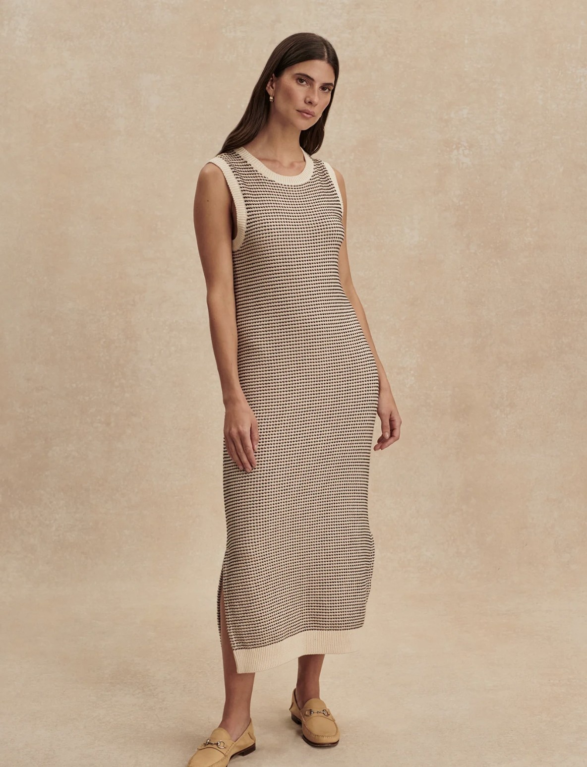 Varley Sadia Stitch Knit Dress