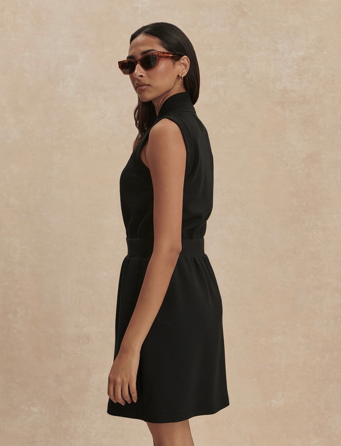 Varley Polyanna Half Zip Dress