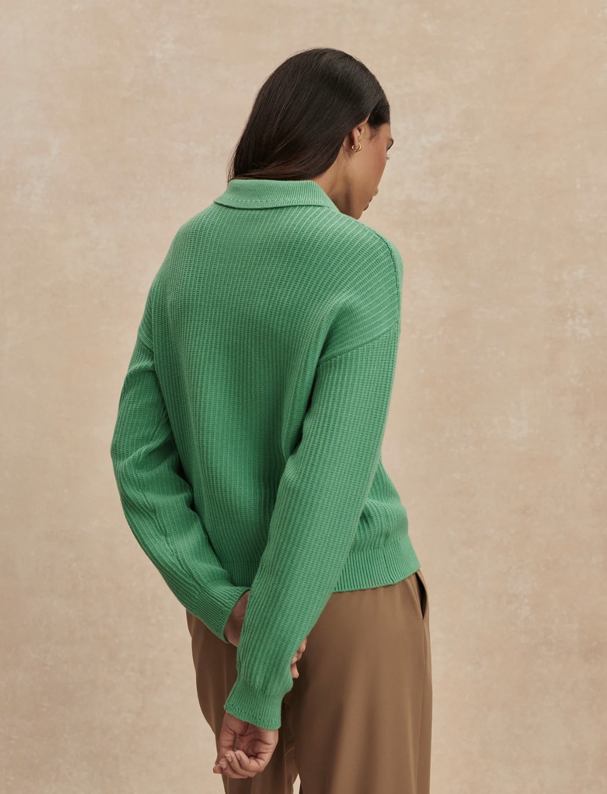 Varley Marlie Polo Knit Sweater
