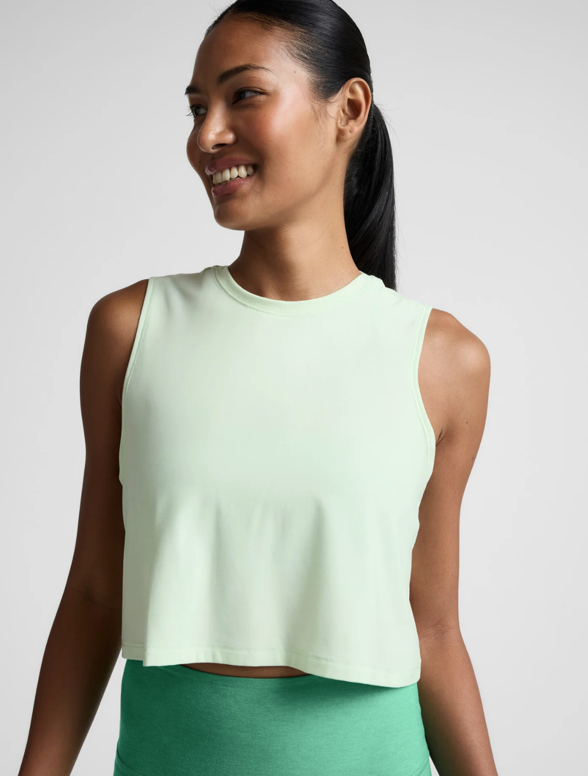 Beyond Yoga Featherweight Minimal Cropped Tank