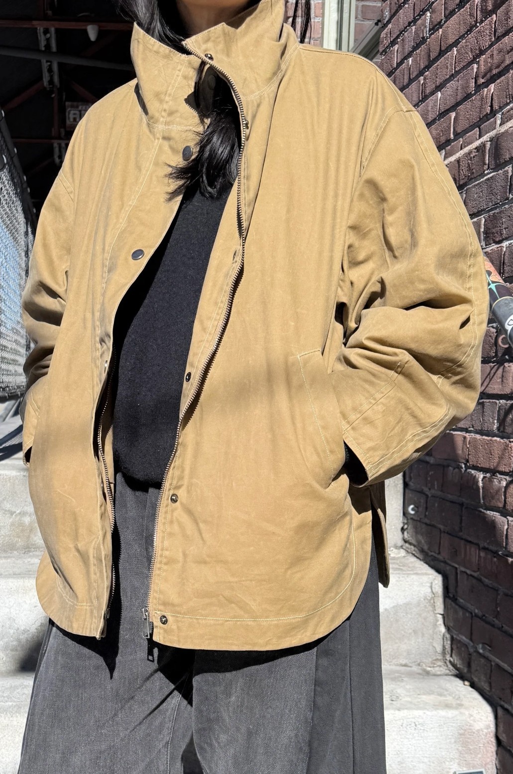 Le Bon Shoppe Blair Waxed Cotton Jacket