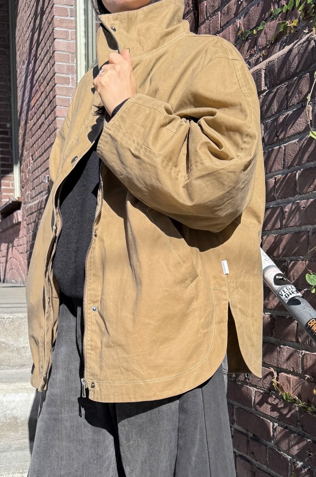 Le Bon Shoppe Blair Waxed Cotton Jacket