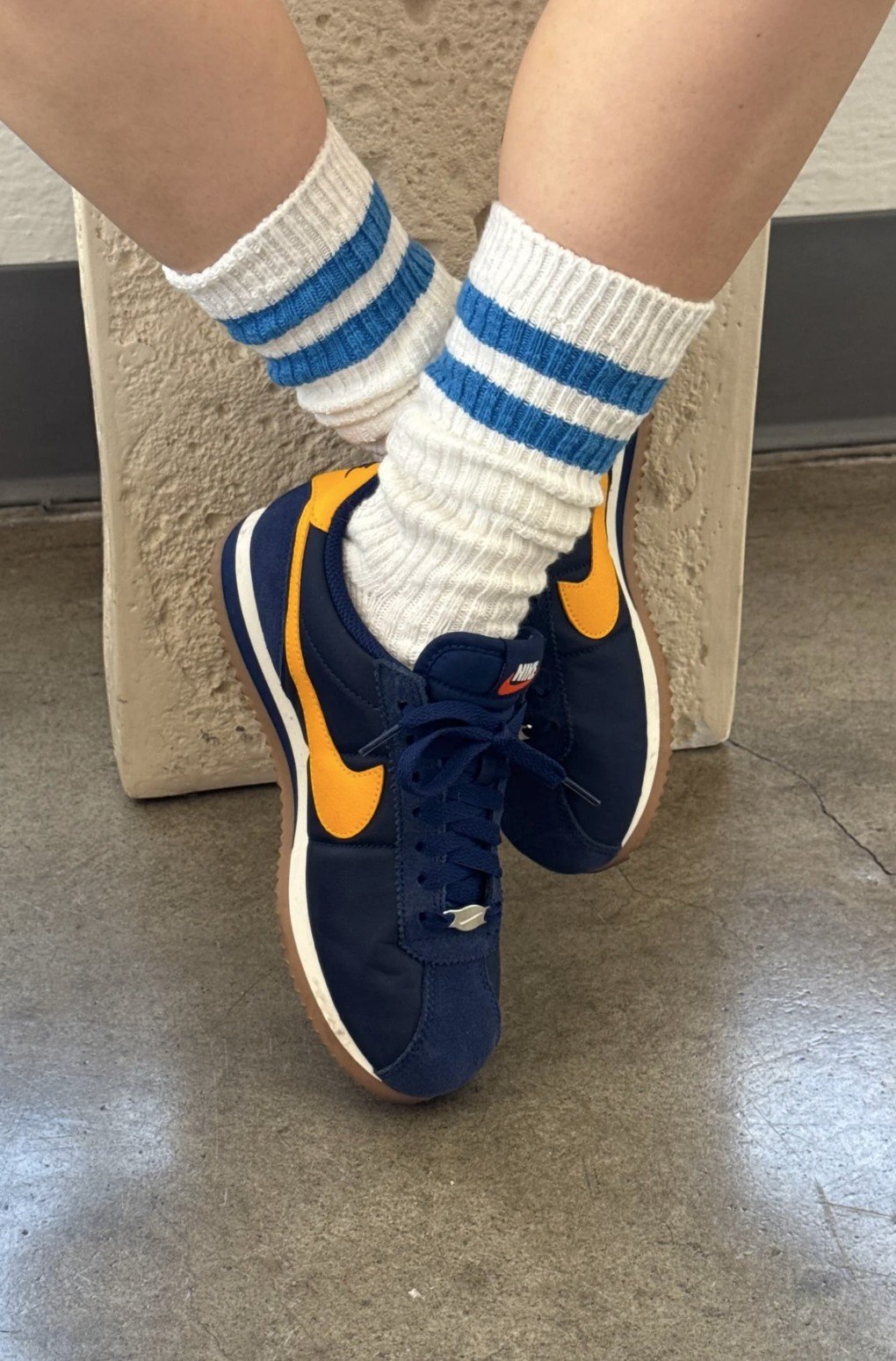 Le Bon Shoppe Cottage Varsity Socks