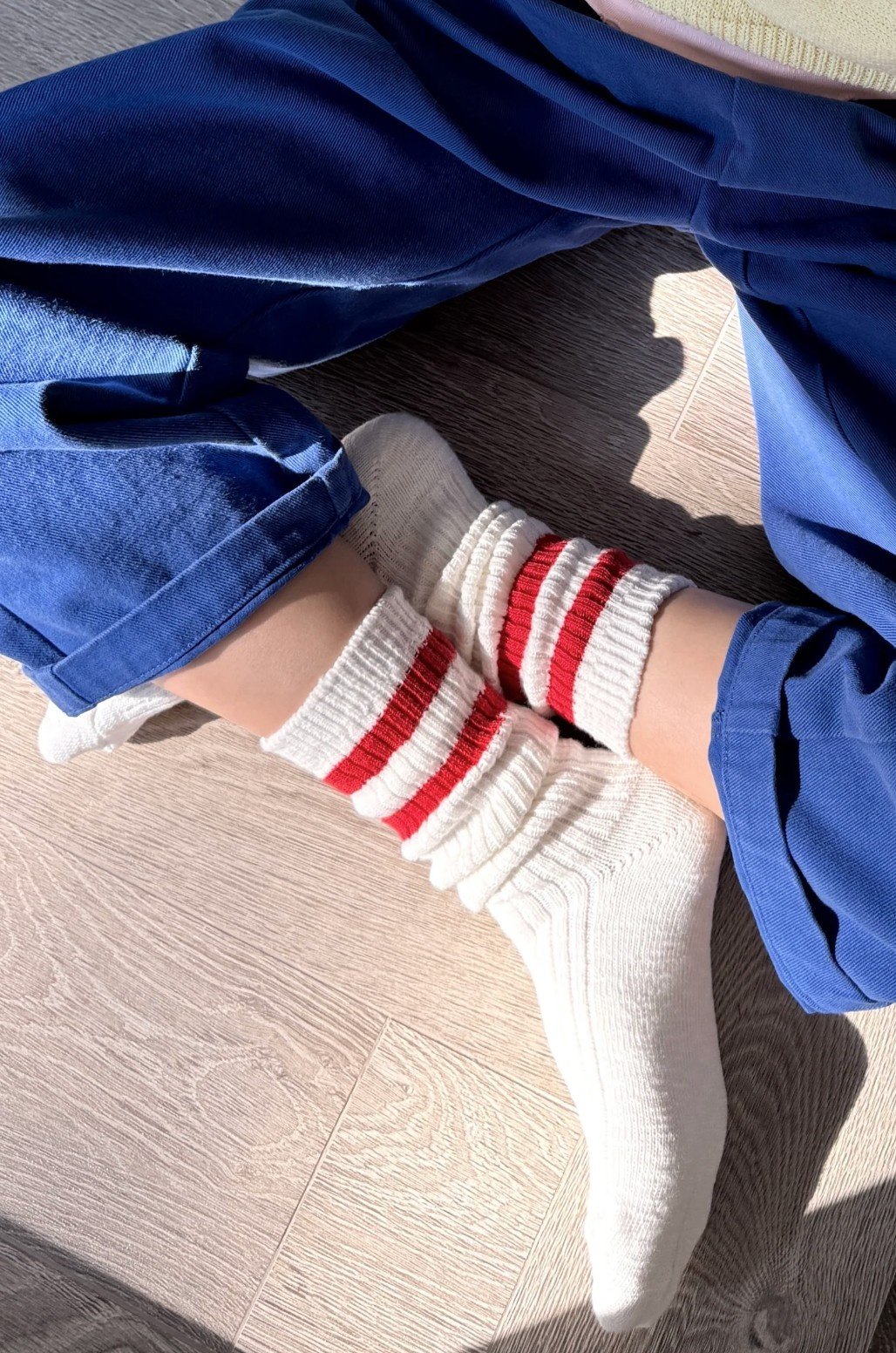 Le Bon Shoppe Cottage Varsity Socks