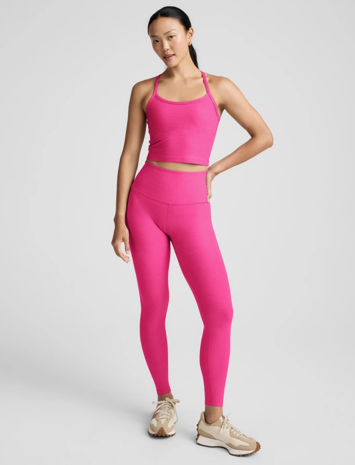 Beyond Yoga Spacedye Slim Racerback Cropped Tank