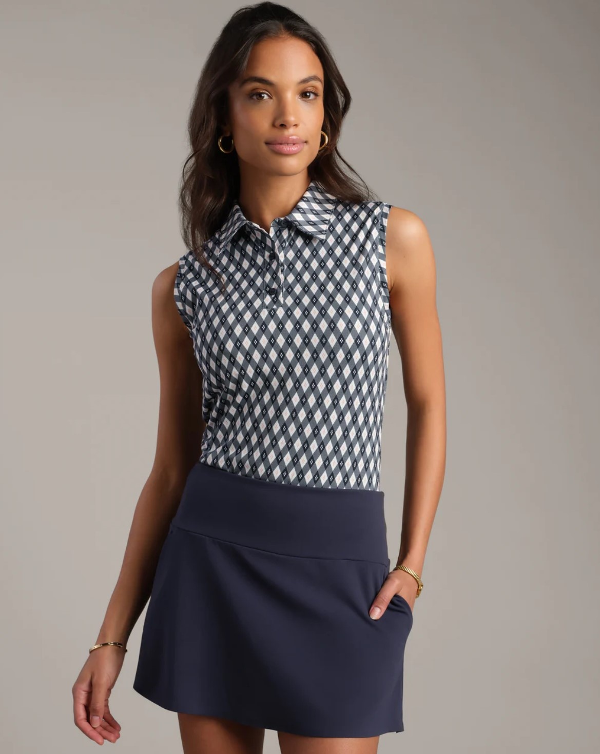 Rhone Course to Court Sleeveless Polo
