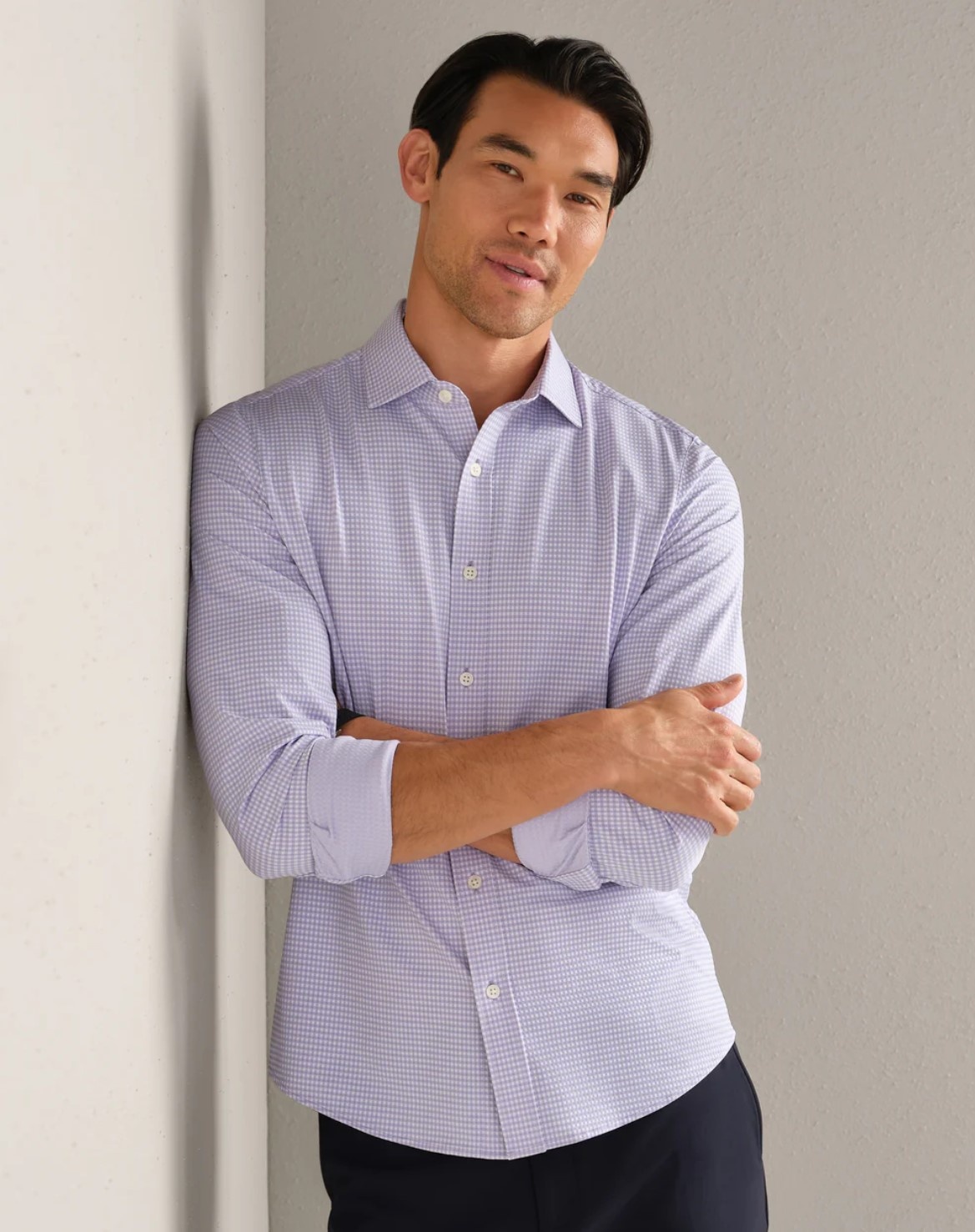 Rhone Commuter Shirt Semi Spread Collar