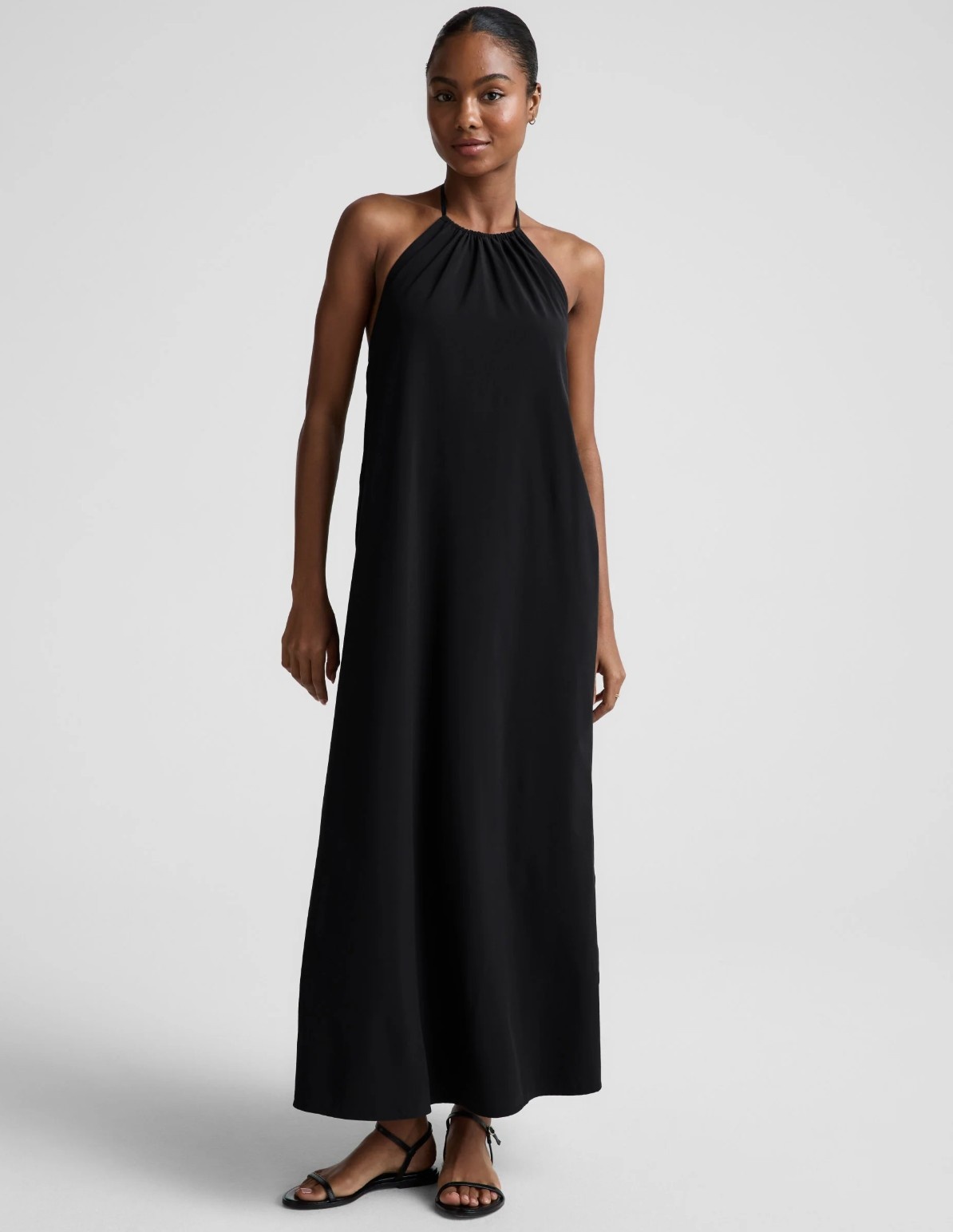 Beyond Yoga Go With The Flow Halter Dress