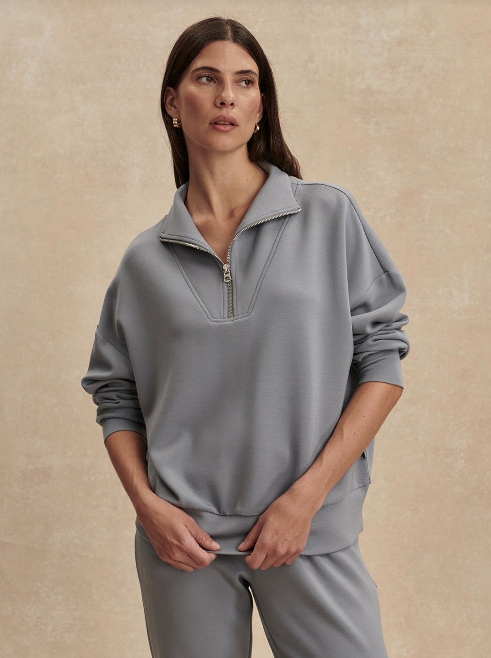 Varley Hawley Half Zip Sweat