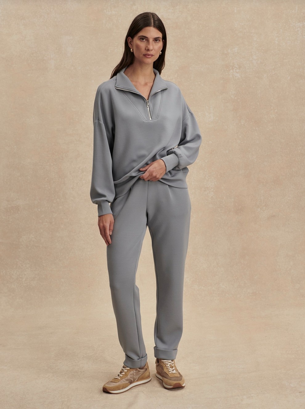 Varley Hawley Half Zip Sweat