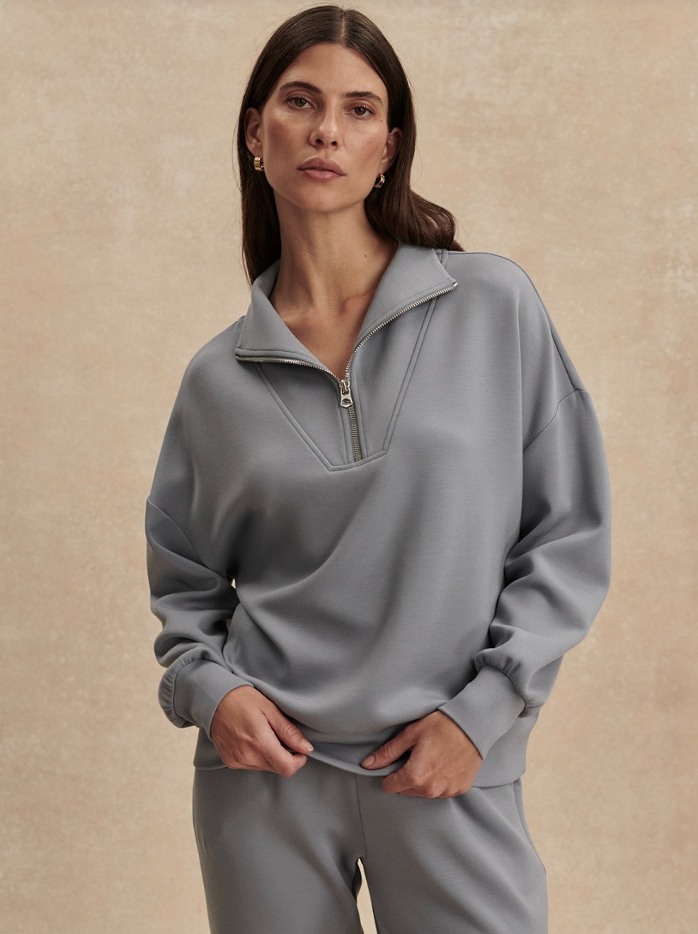 Varley Hawley Half Zip Sweat
