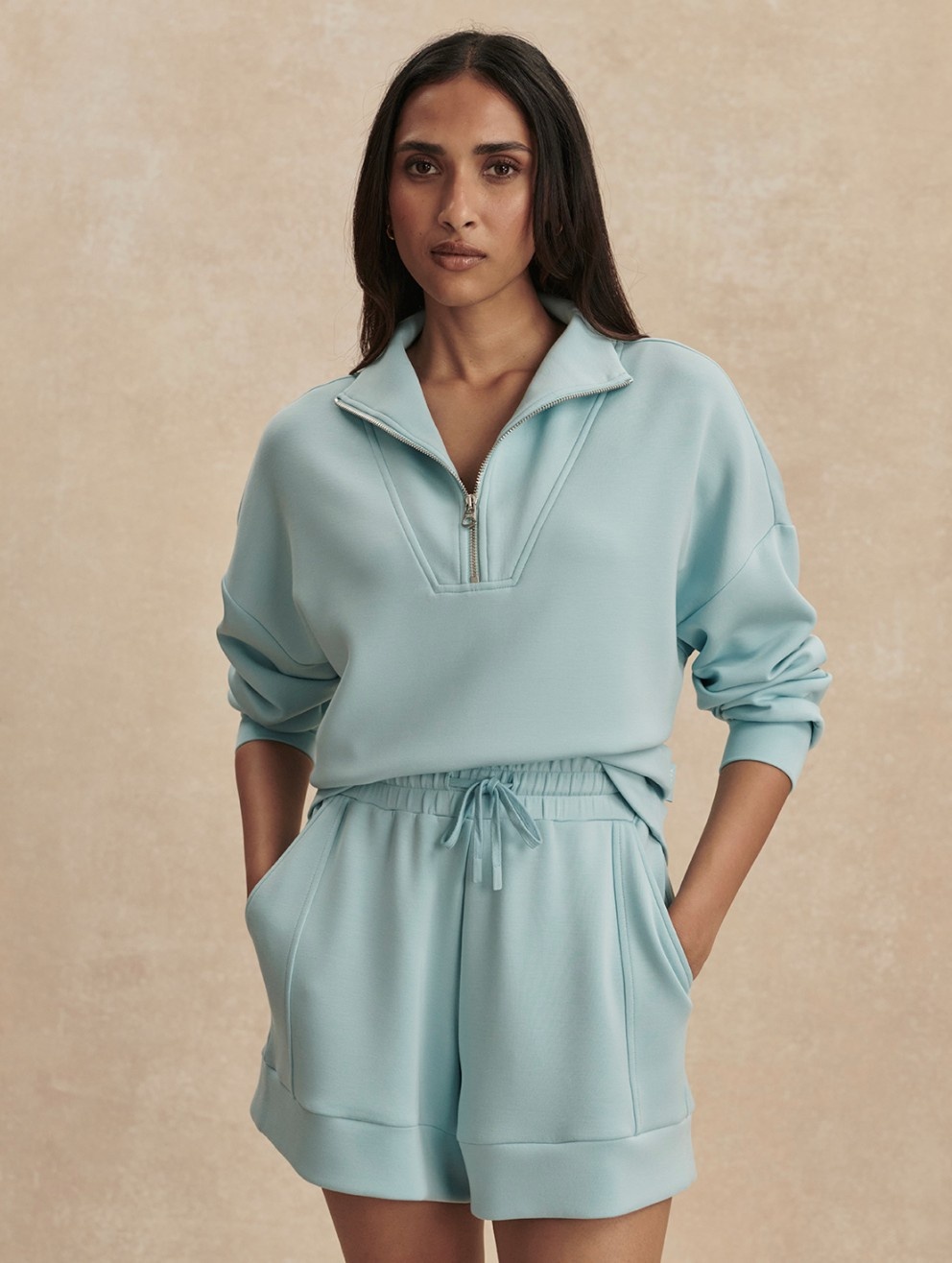 Varley Hawley Half Zip Sweat