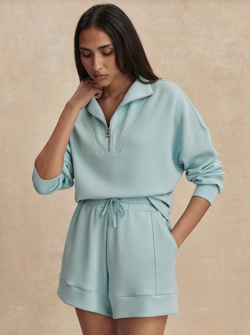 Varley Hawley Half Zip Sweat