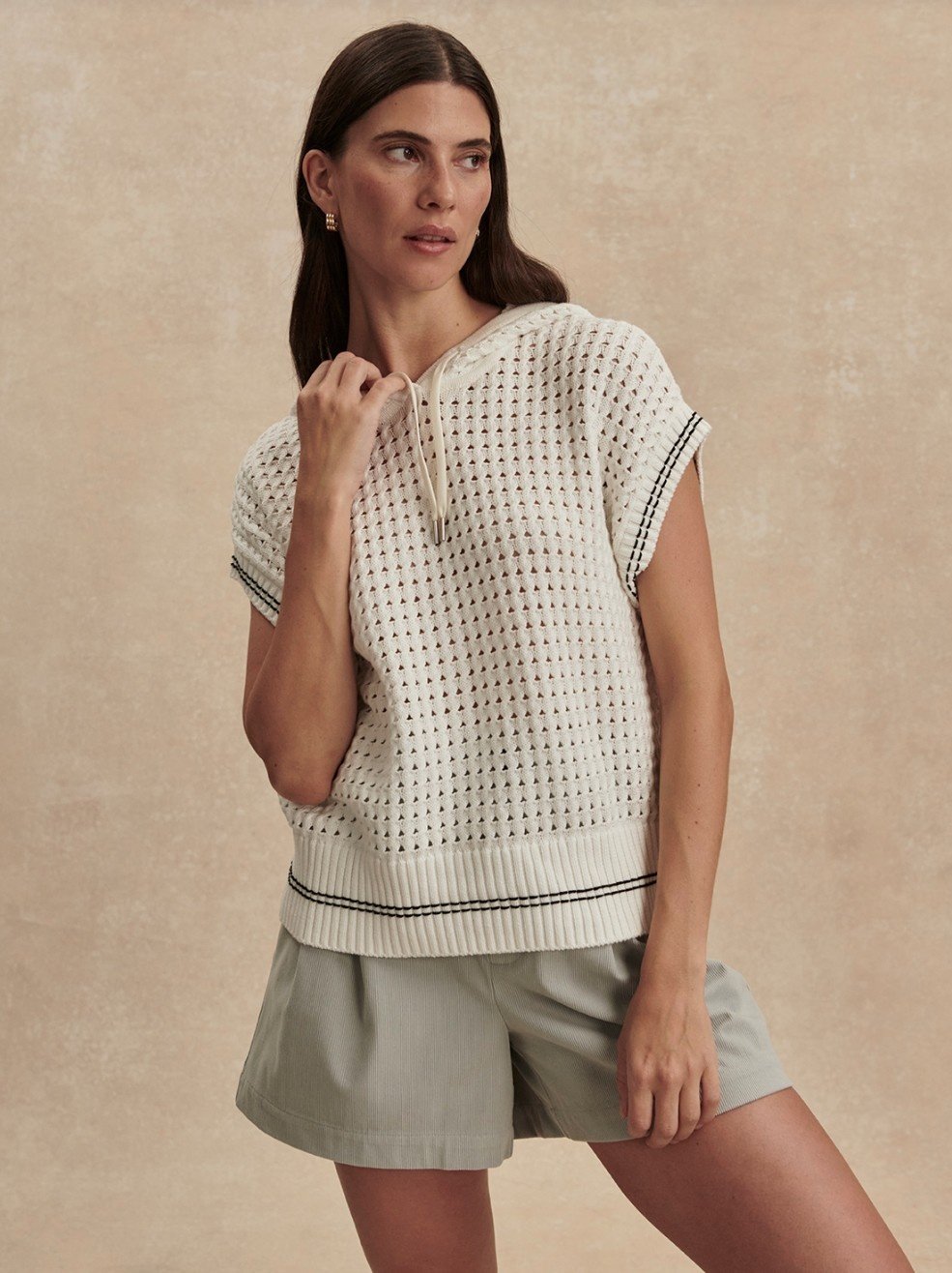 Varley Vittoria Knit Hoodie