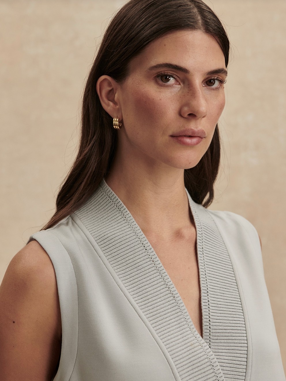 Varley Freida V Neck Tank