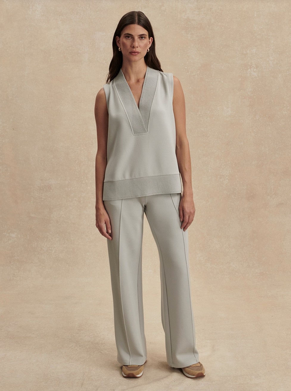 Varley Freida V Neck Tank