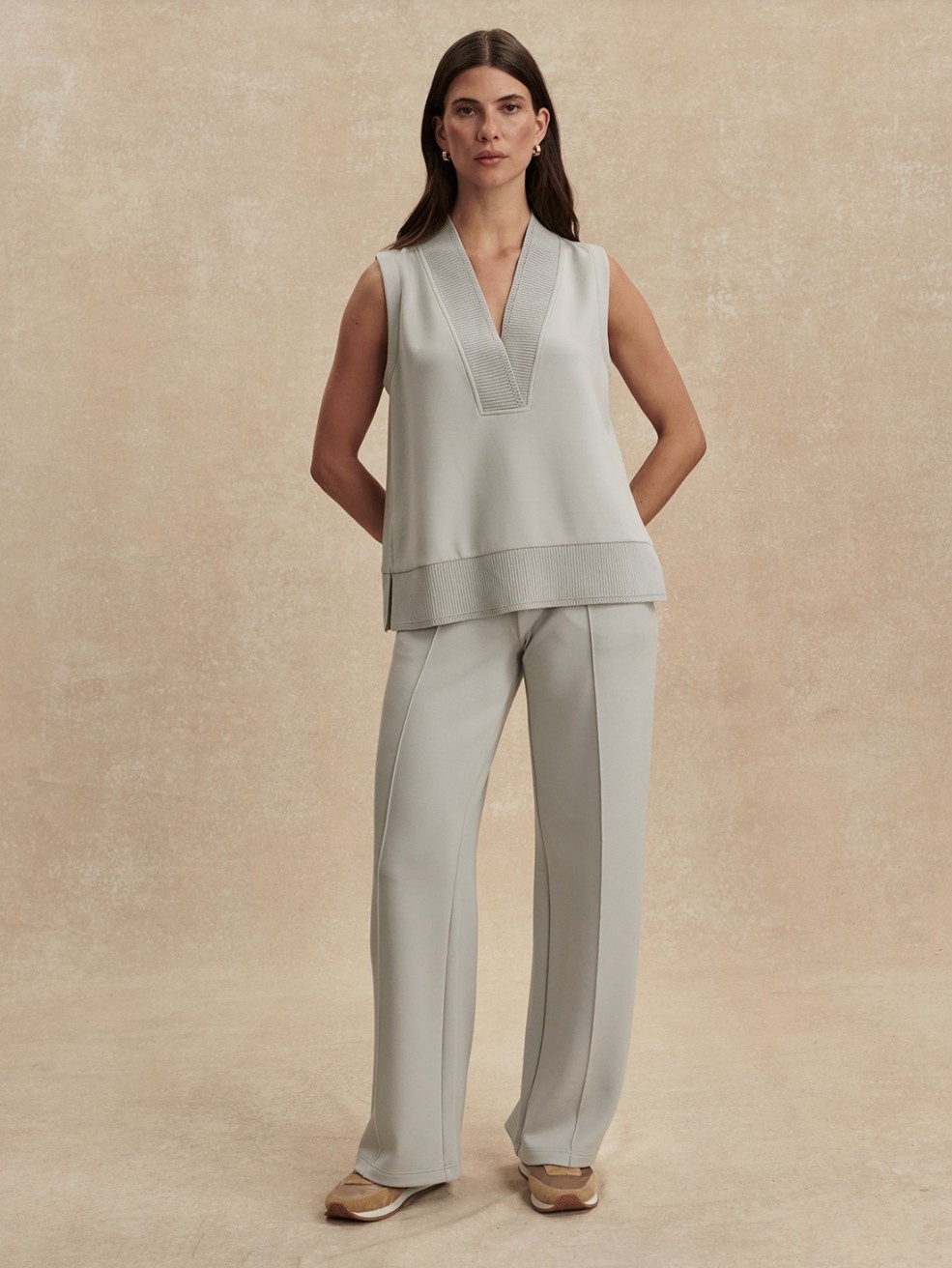 Varley Freida V Neck Tank