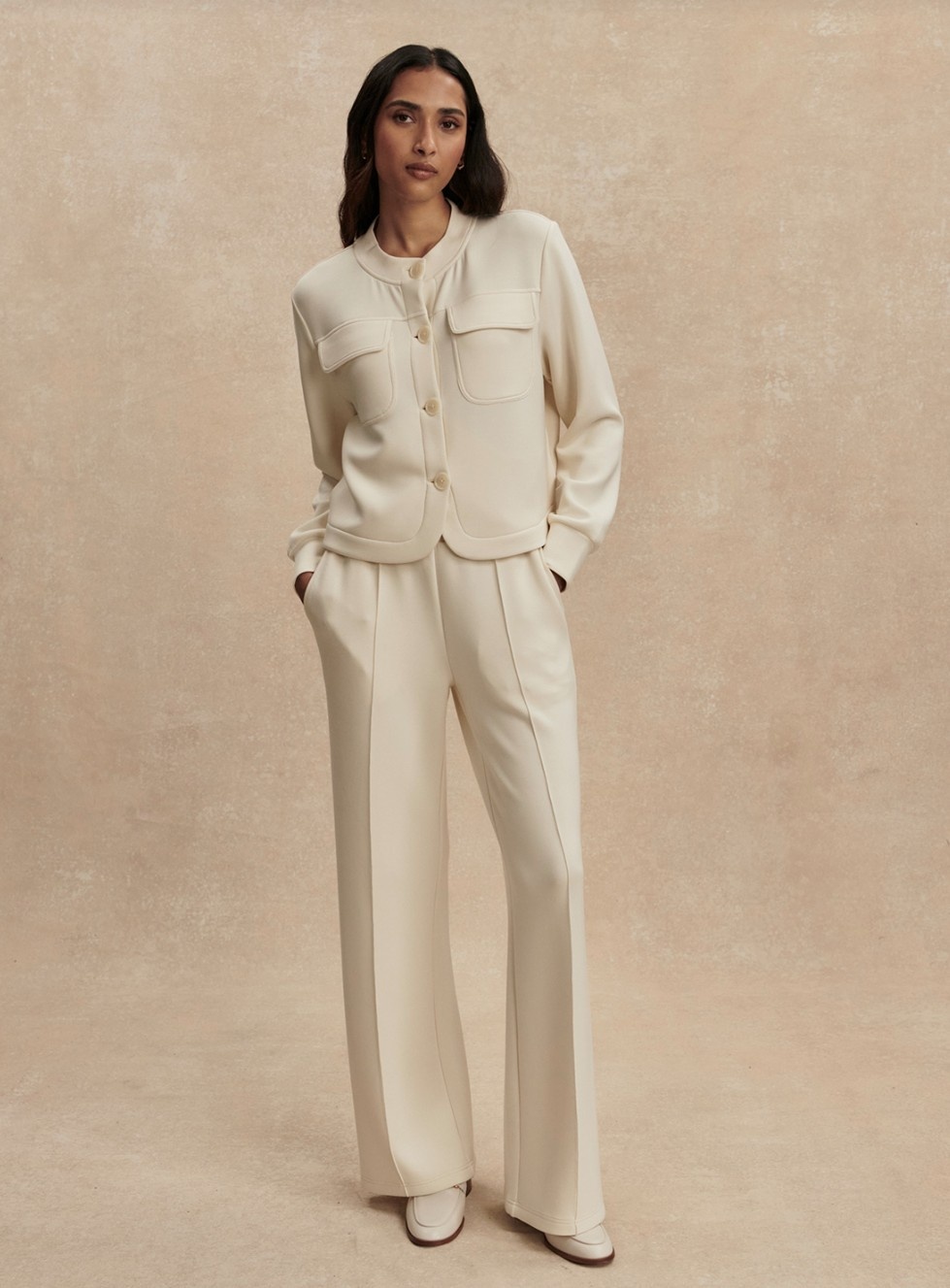 Varley Hartwell Button Through Sweat