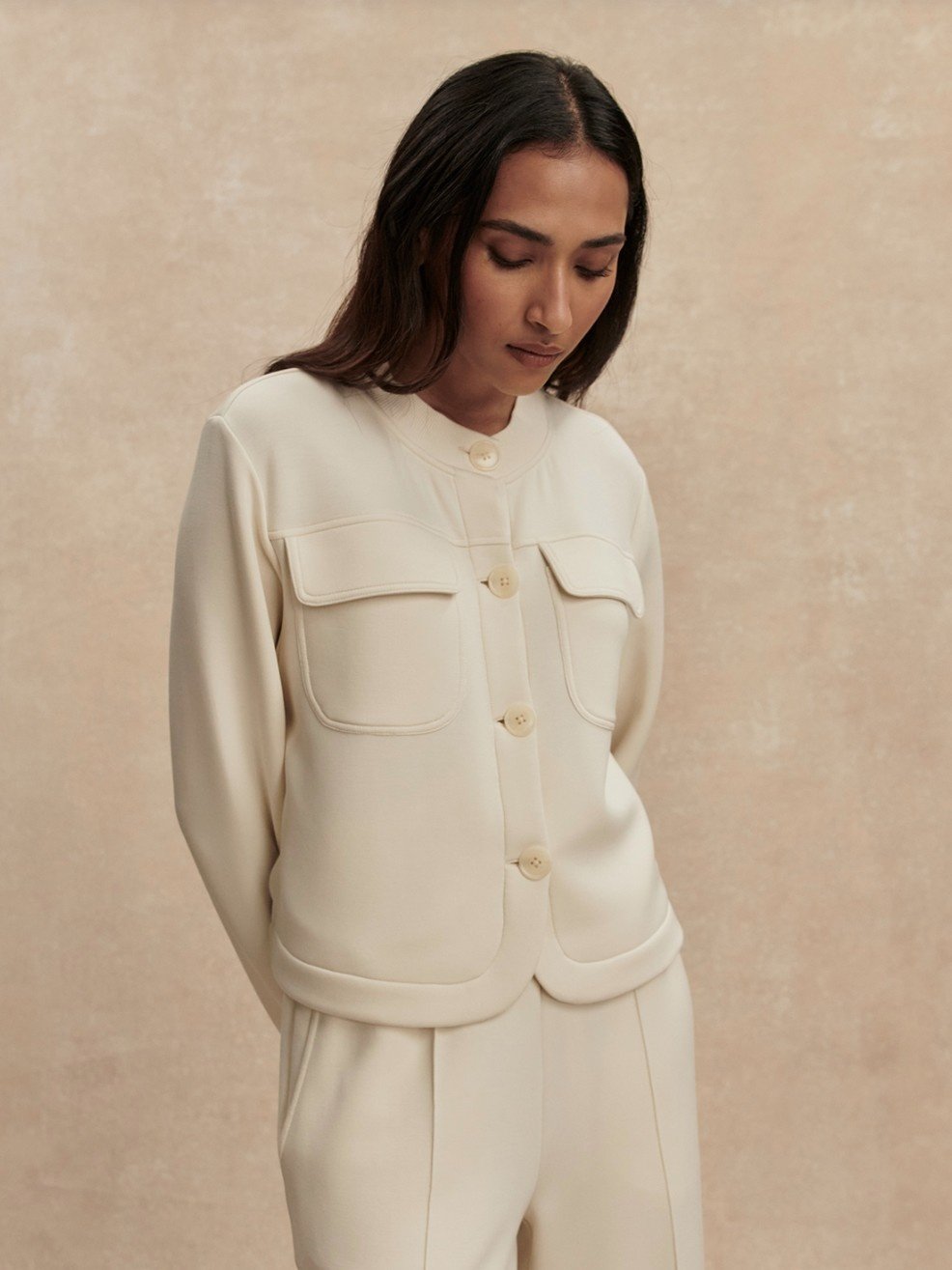 Varley Hartwell Button Through Sweat