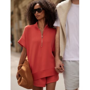 Varley Ritchie Short Sleeve Sweat