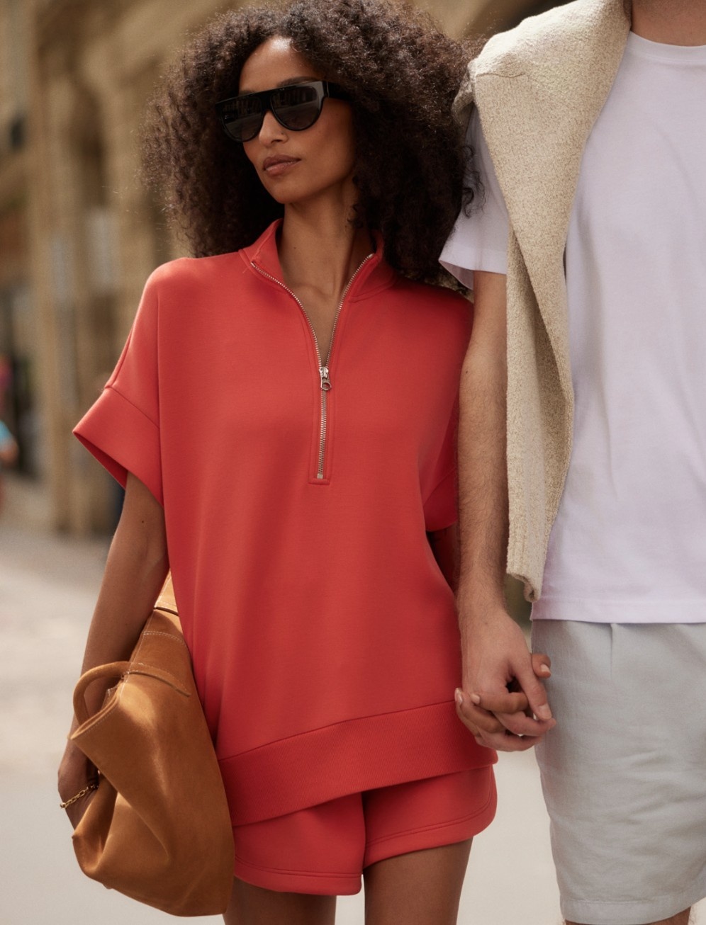 Varley Ritchie Short Sleeve Sweat