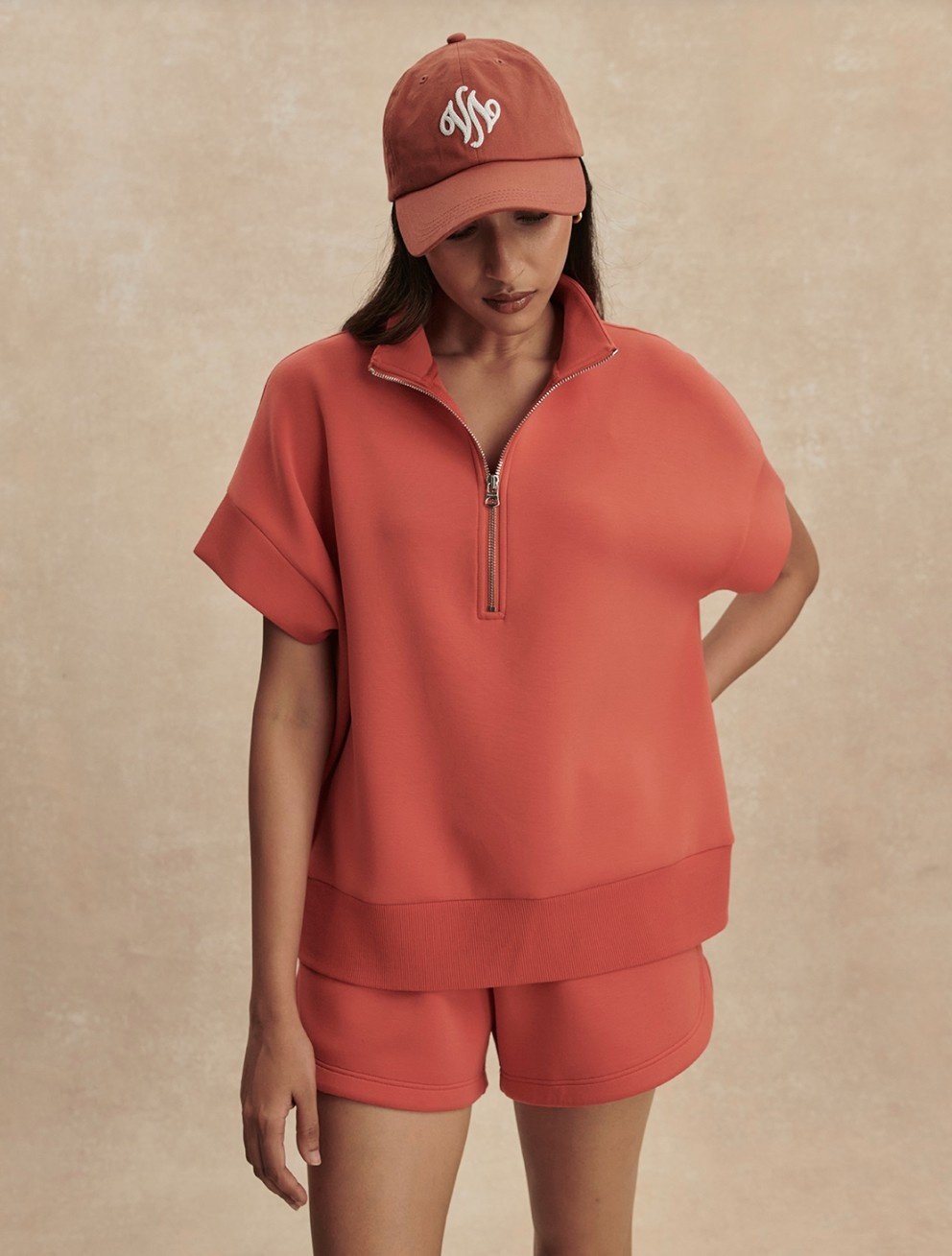 Varley Ritchie Short Sleeve Sweat