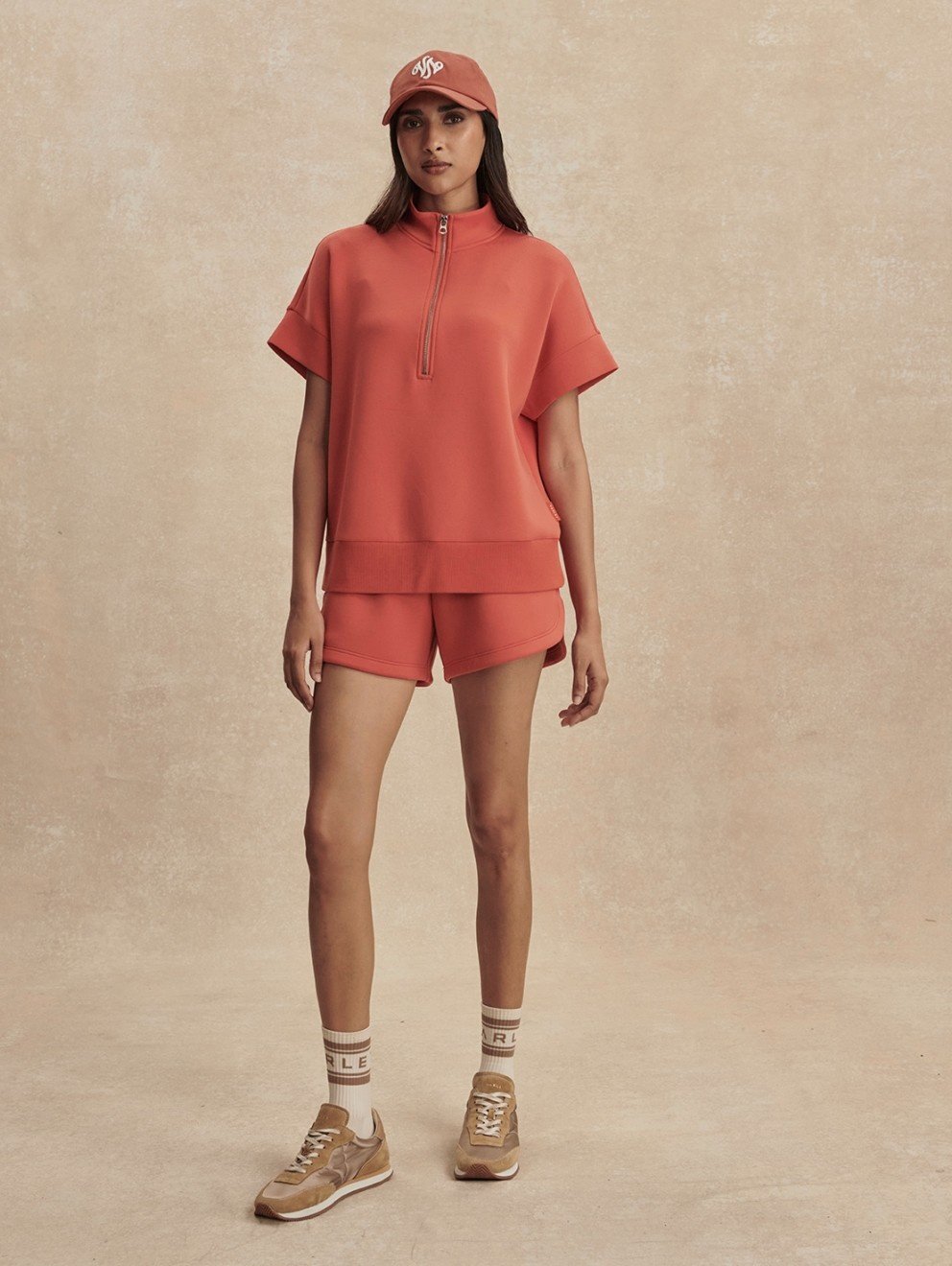 Varley Ritchie Short Sleeve Sweat