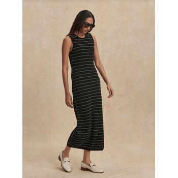 Varley Beesley Stitch Knit Midi Dress