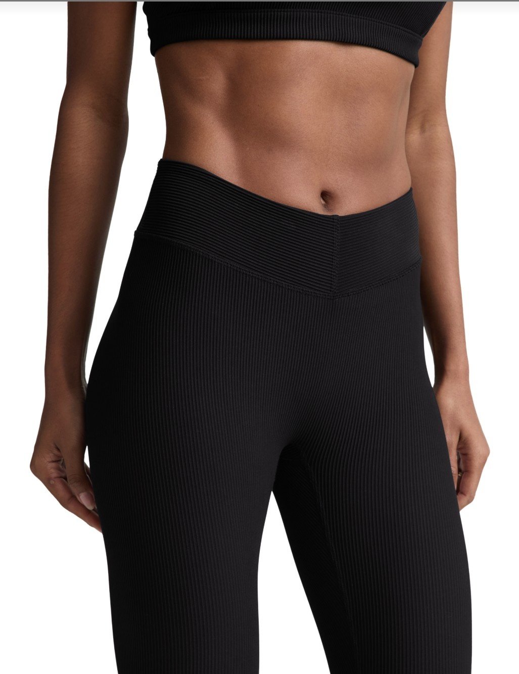 Beyond Yoga Impulse Ribbed V Waist Pedal Pusher