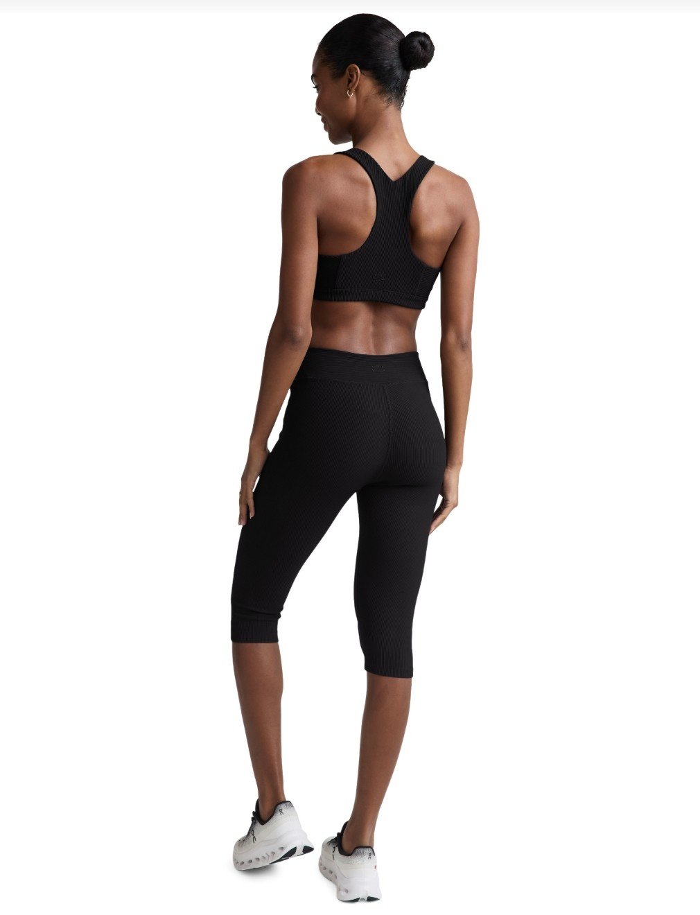 Beyond Yoga Impulse Ribbed V Waist Pedal Pusher