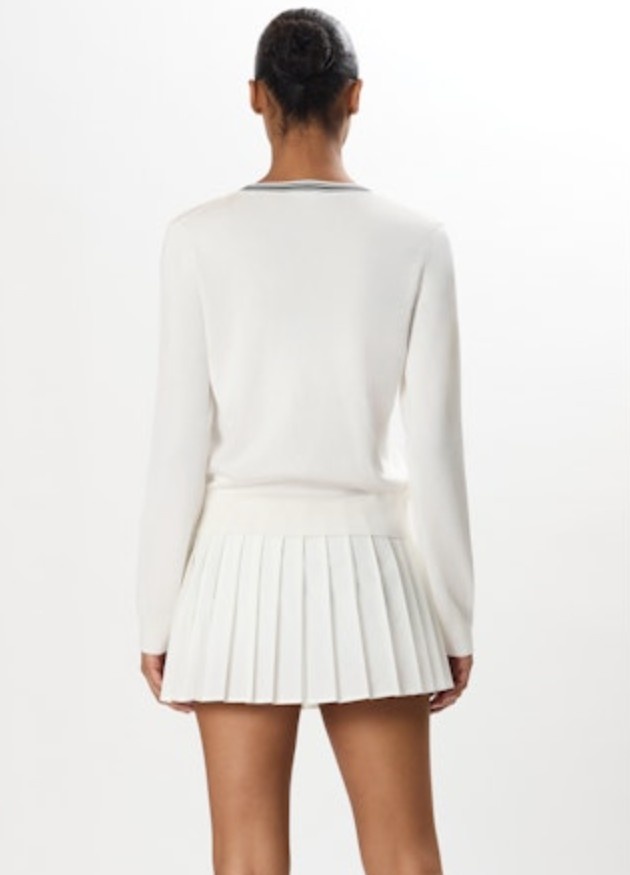 Splits59 Bekah Knit Cardigan White/Indigo