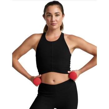 Beyond Yoga Impulse Ribbed High Neck Tank