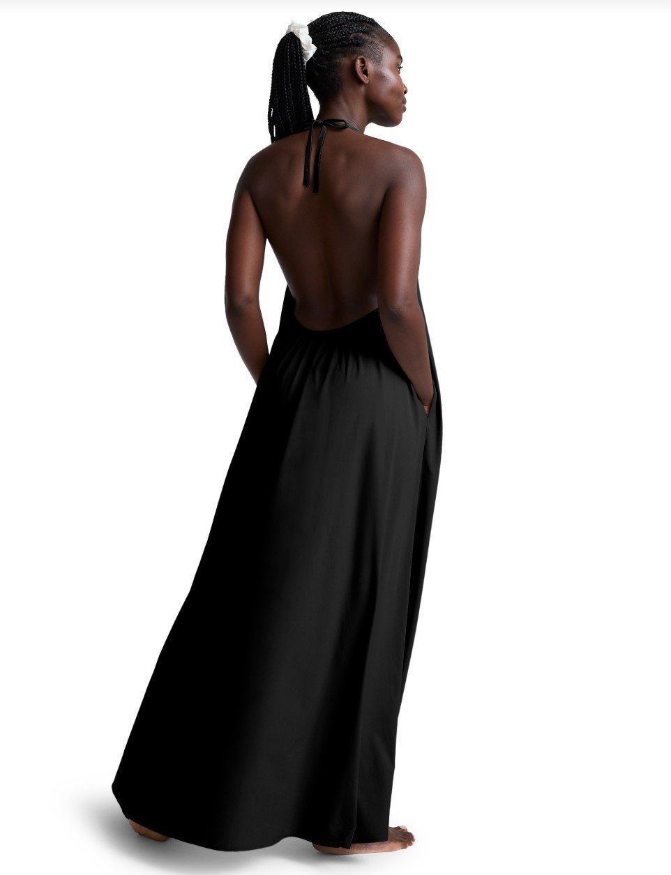 Beyond Yoga Go With The Flow Halter Dress