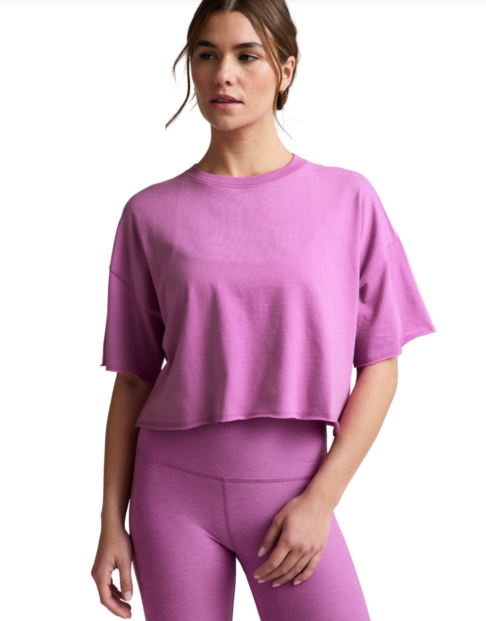 Beyond Yoga Better Than Ever Cropped Tee