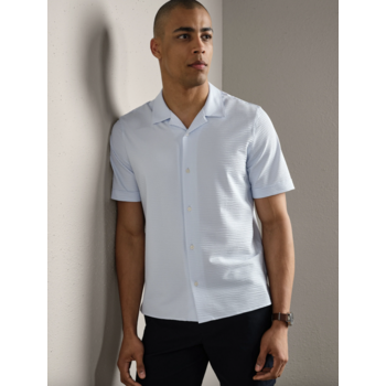 Rhone Commuter Seersucker Camp Collar Shirt