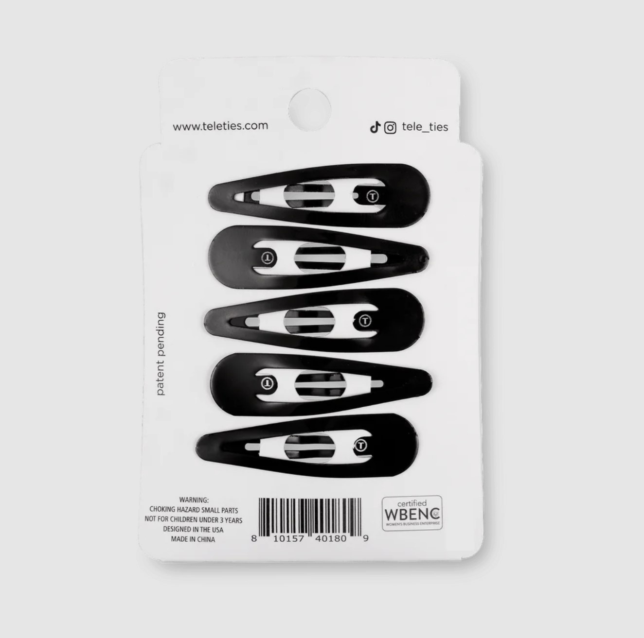 Teleties Snap Clips (6Ct)