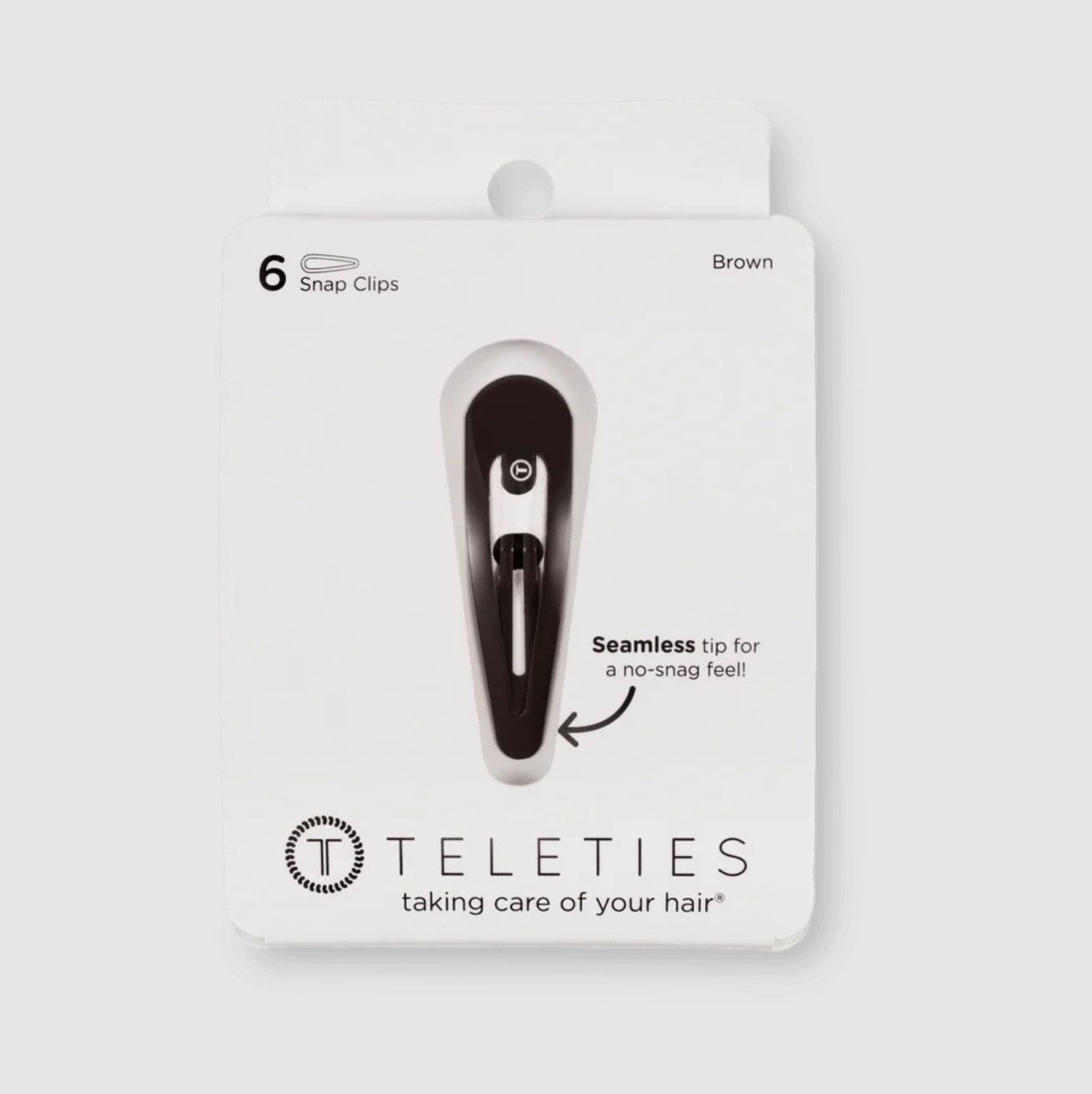 Teleties Snap Clips (6Ct)