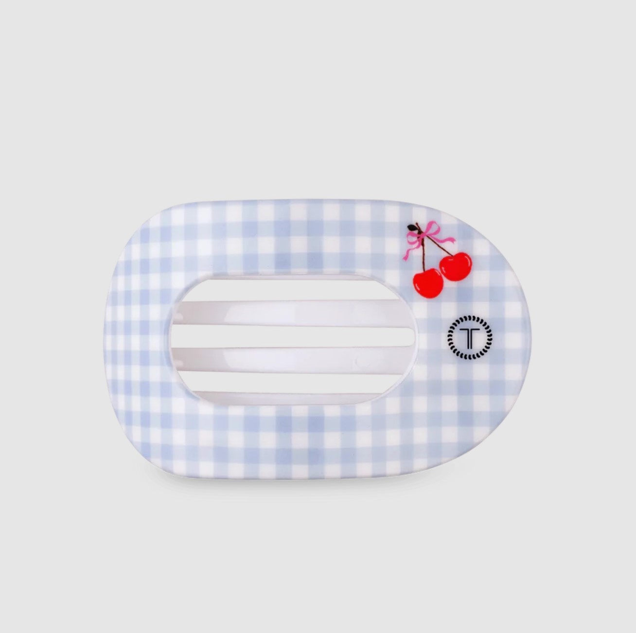 Teleties Small Flat Round Hair Clip