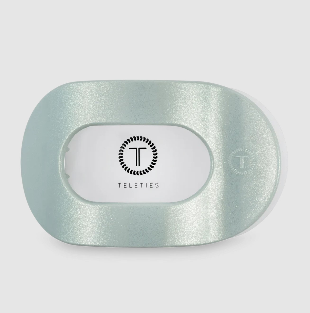 Teleties Large Flat Round Hair Clip