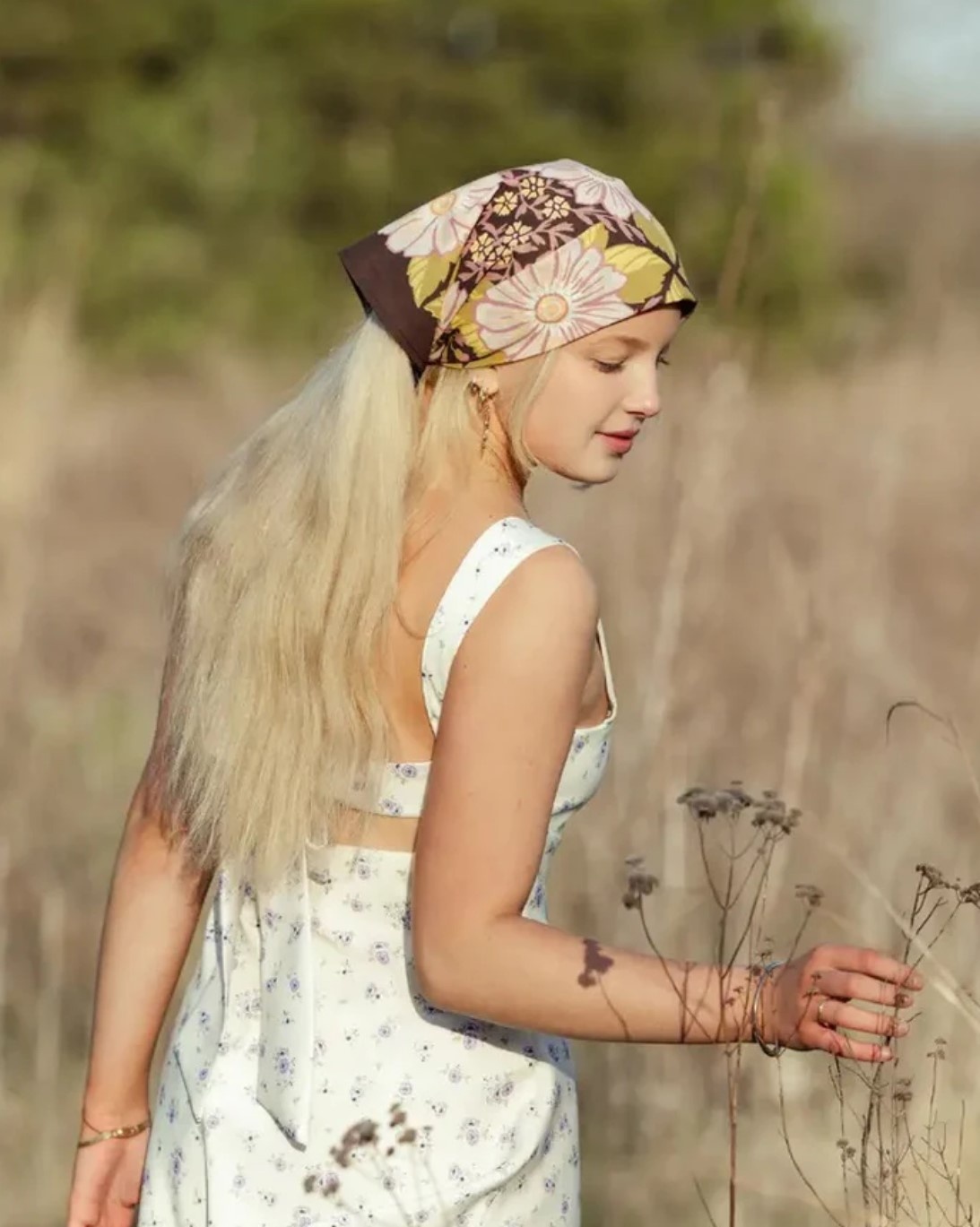 Handker Handker Bandana Violet No. 134